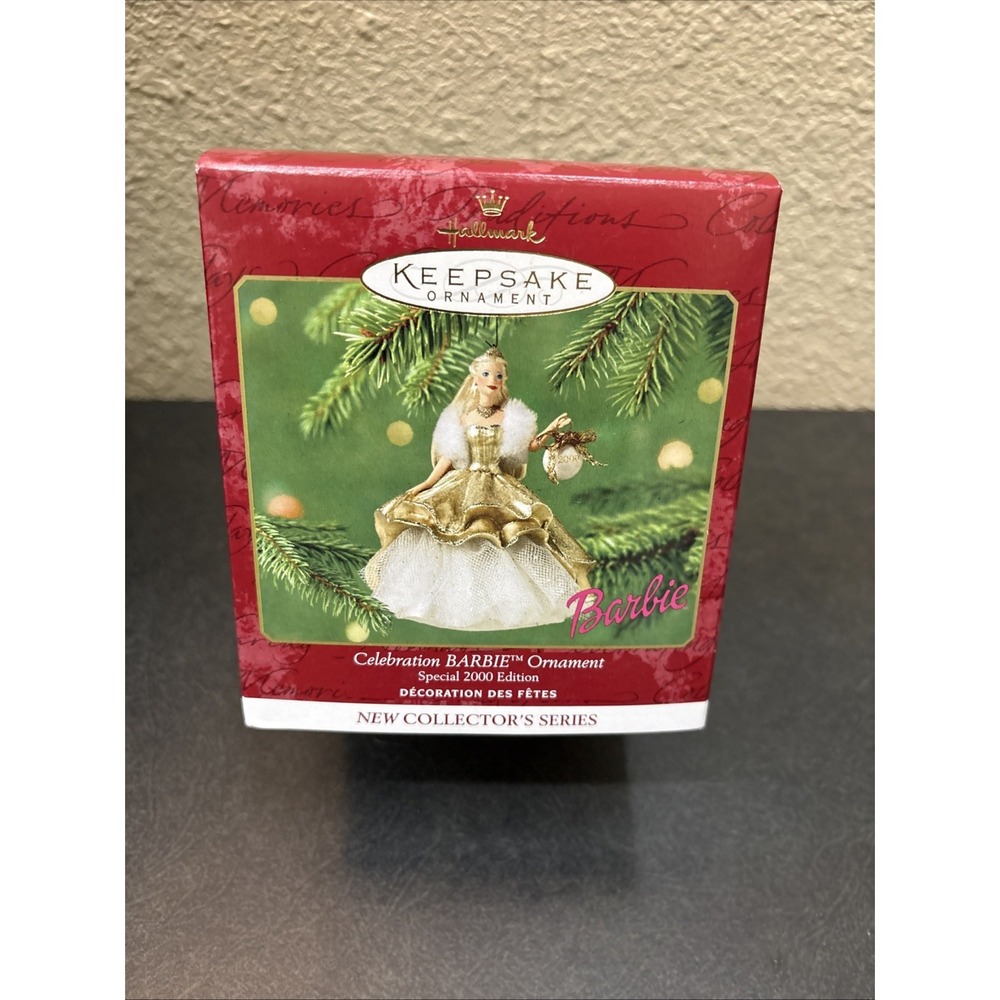 Hallmark Keepsake Ornament~Celebration BARBIE~Special 2000 Edition~1st in Series